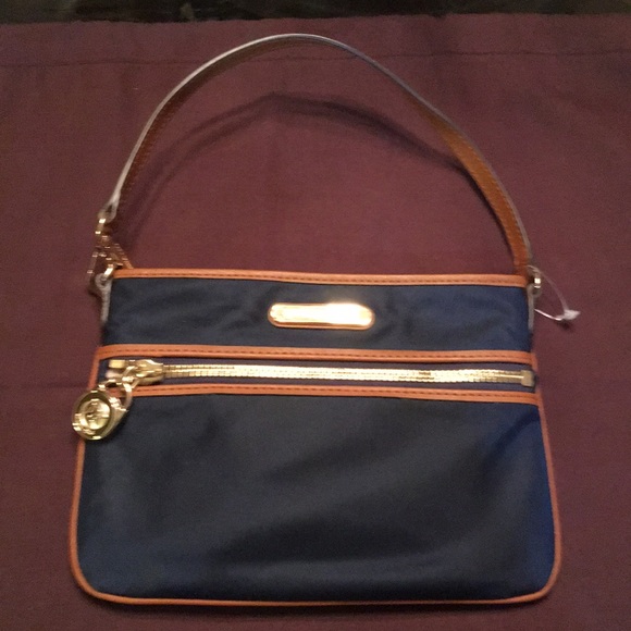 Michael Kors Blue Nylon Wristlet - Picture 8 of 8